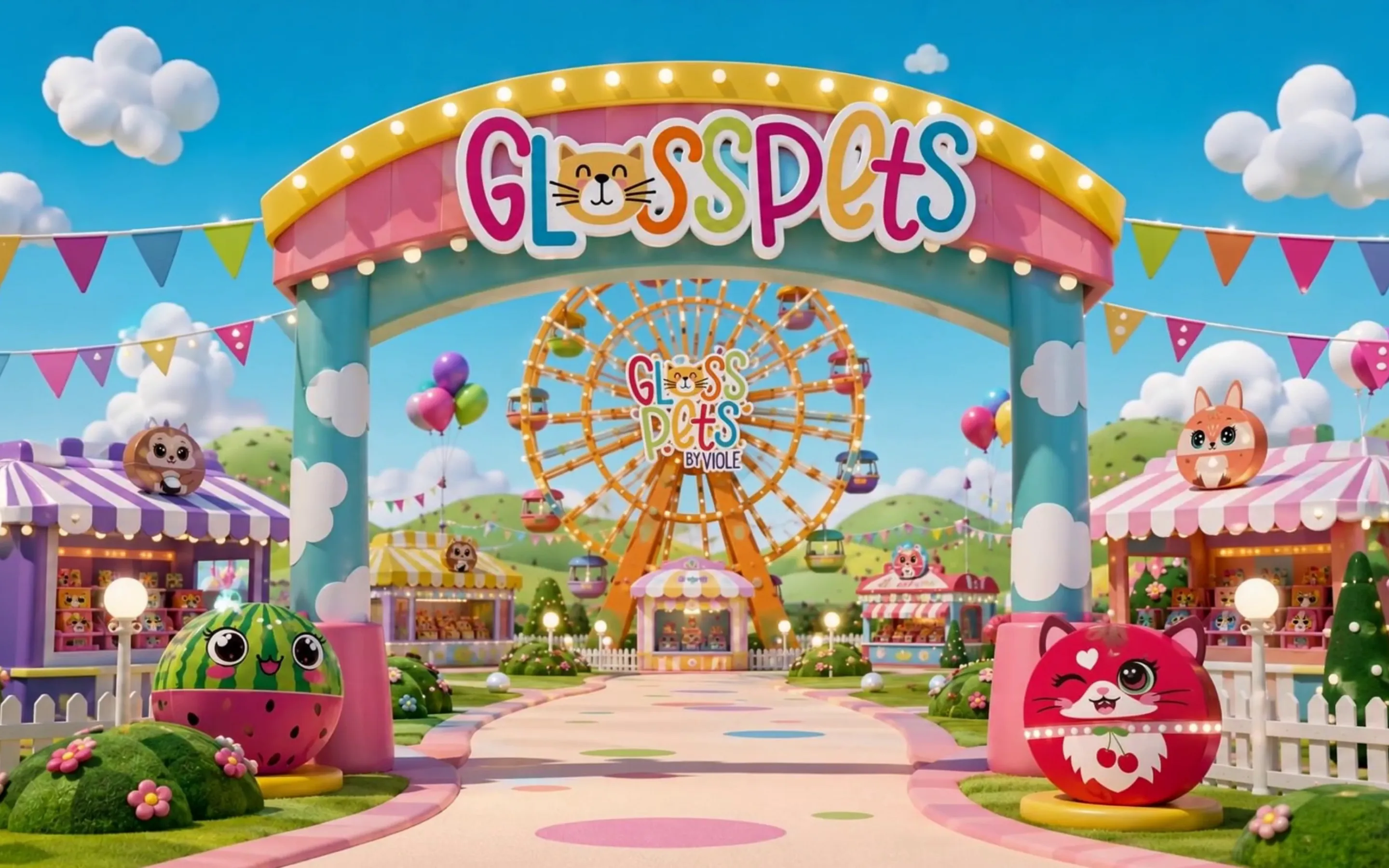 GlossPets, Brand site
